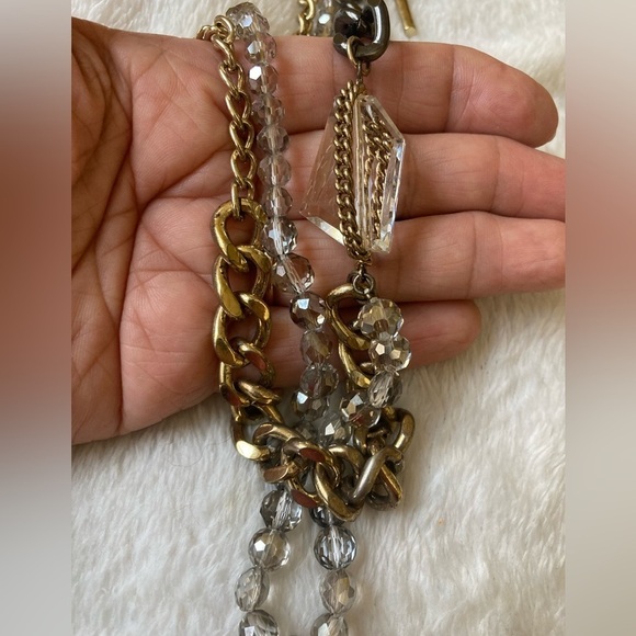Kenneth Cole Chains and Crystals Necklace - Picture 10 of 10